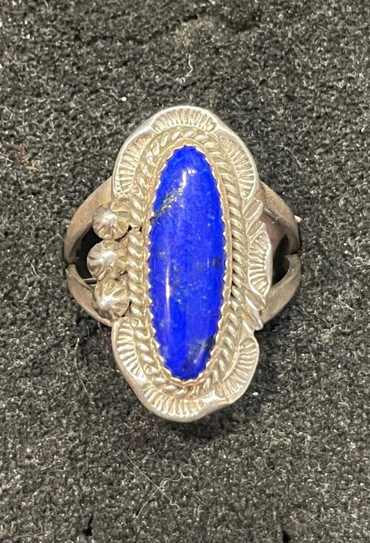 Lapis Oval Ring R4