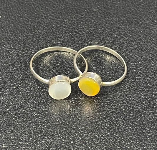 Assorted Circle Stone Ring
