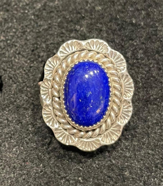 Lapis 1 Oval Ring R8
