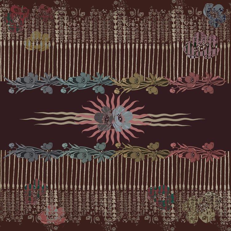 Ancient Tapestry Silk Scarf