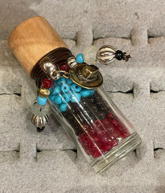 Peyote Bird Bead Bottles