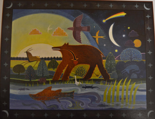 Allan Mardon "The Trickster" Notecard