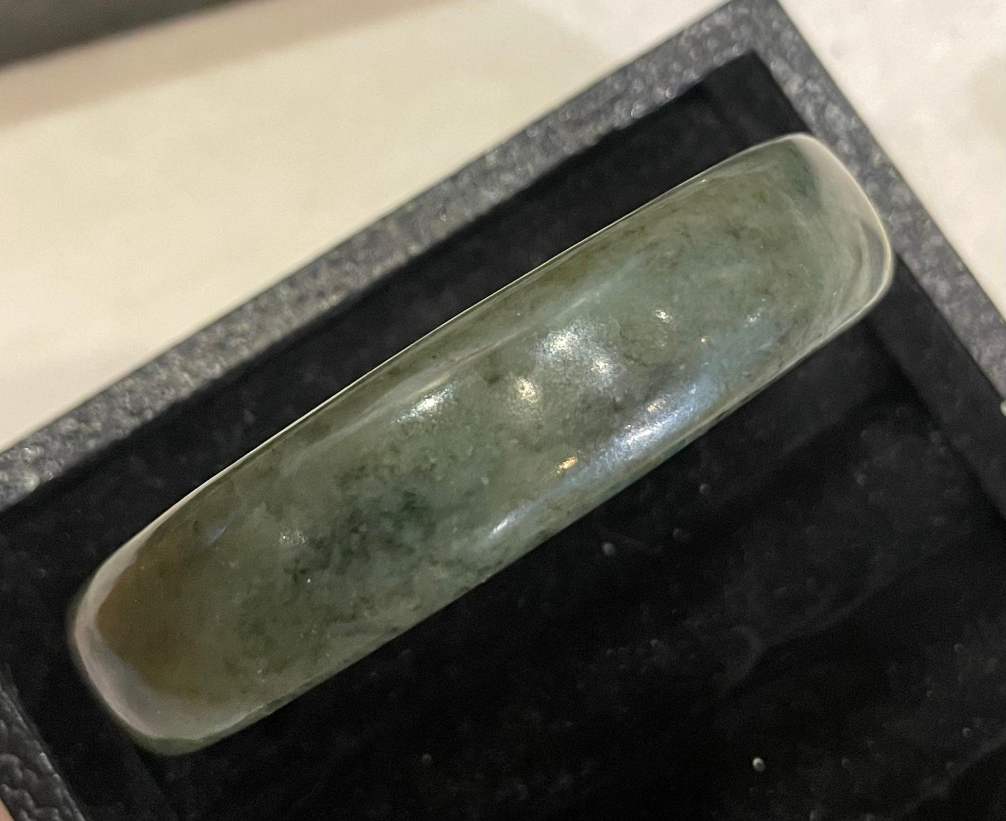Wyoming Jade Bangle Medium Bracelet