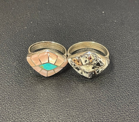 Multi-Stone Rhombus Ring