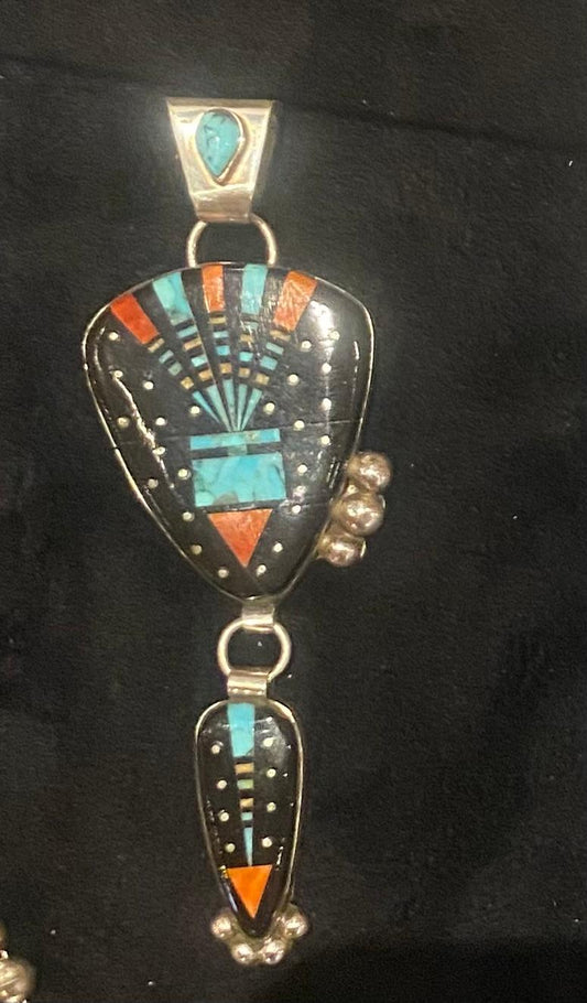 Pendant, 2 Pc Ray Jack