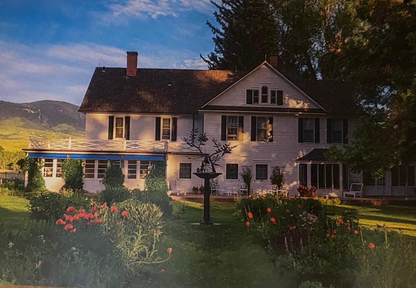 The Brinton Ranch House Postcard