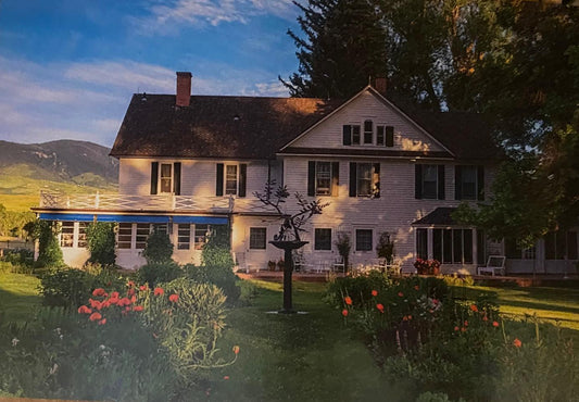 The Brinton Ranch House Postcard