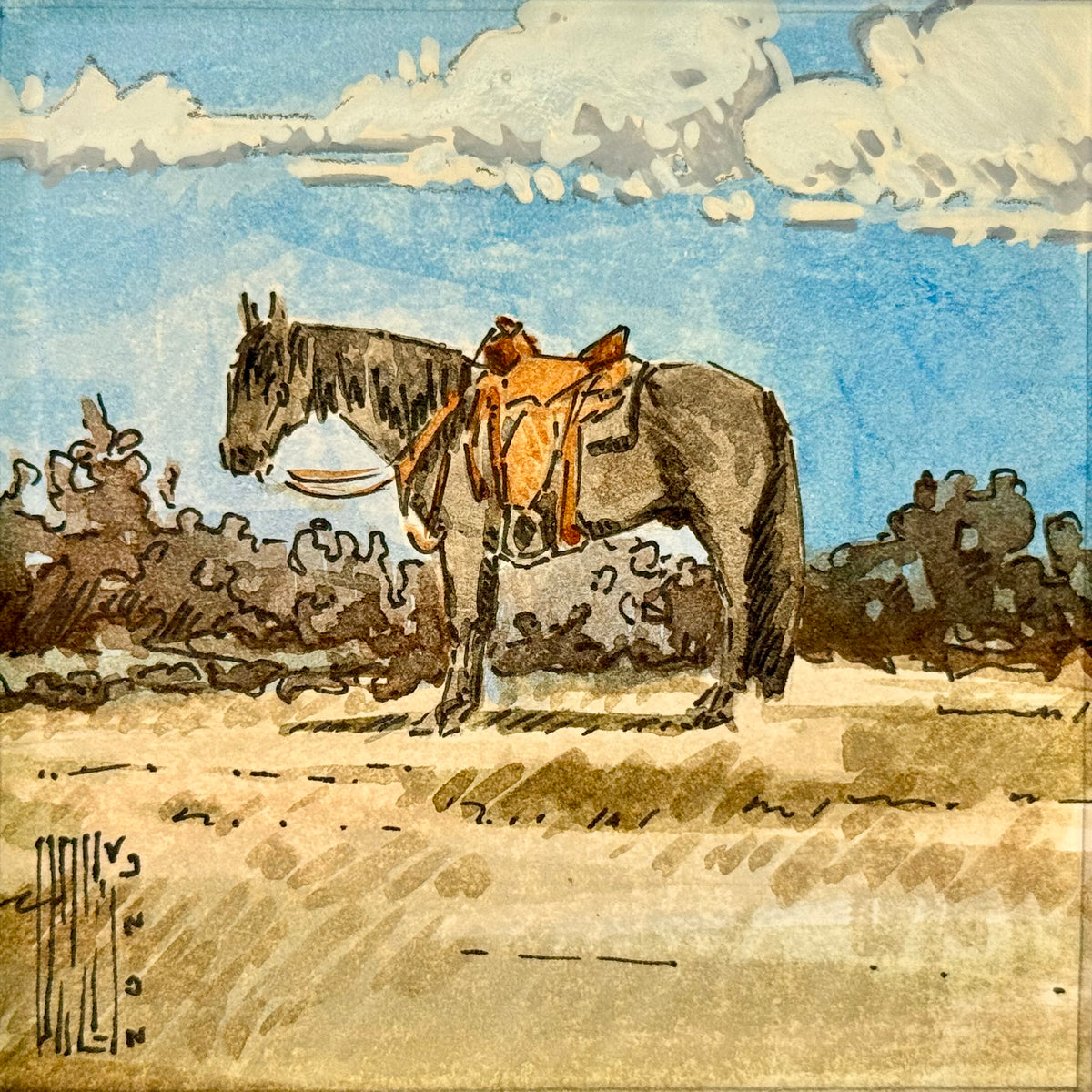 Polly Burge "Buster Brown is Our Top-of-the-Line-Home-Bred-American Quarter Horse"