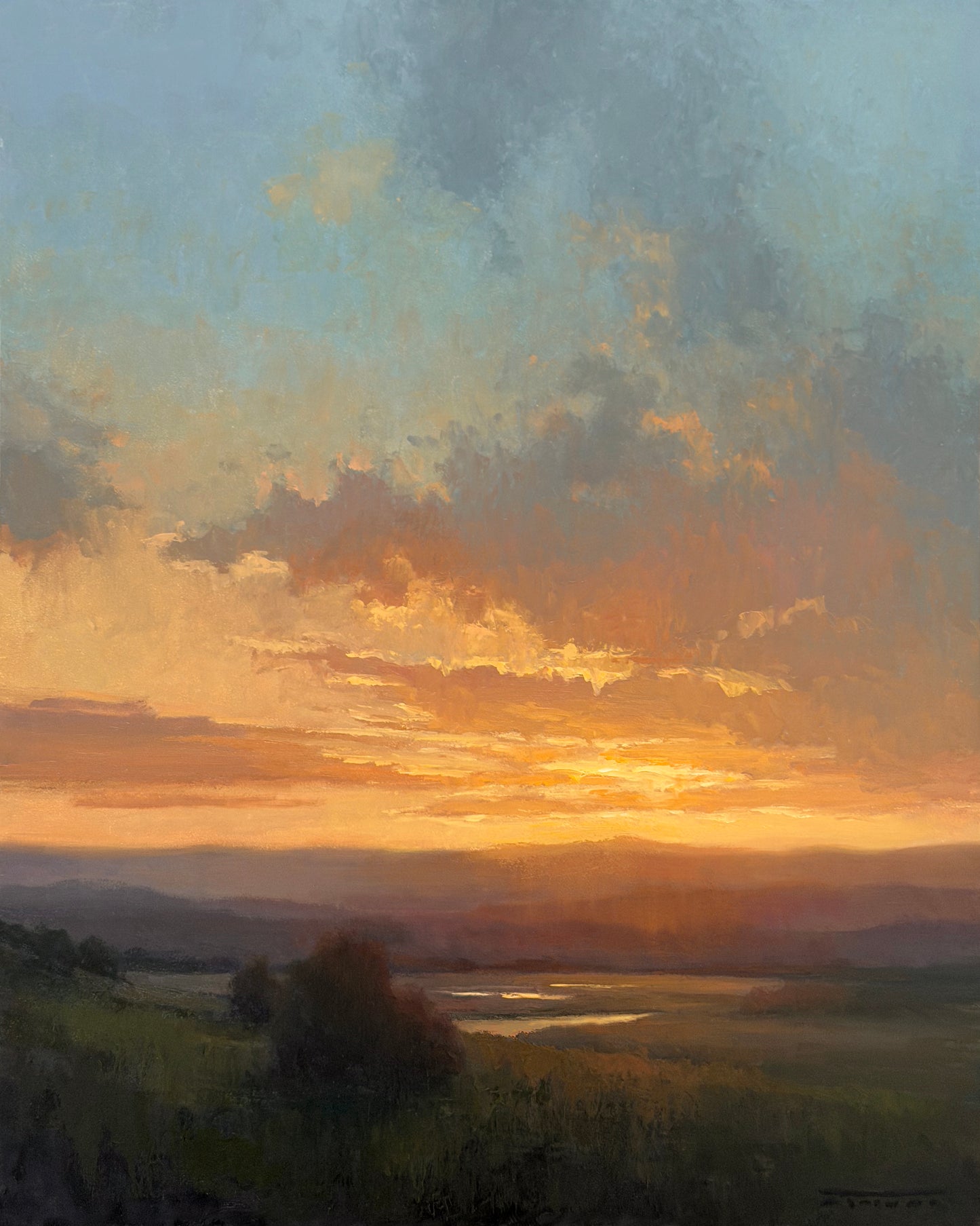 Jane Hunt "Towards the West"