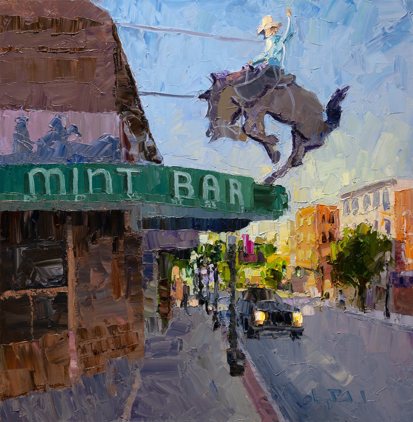 Gregory Packard "Sheridan Main Street"