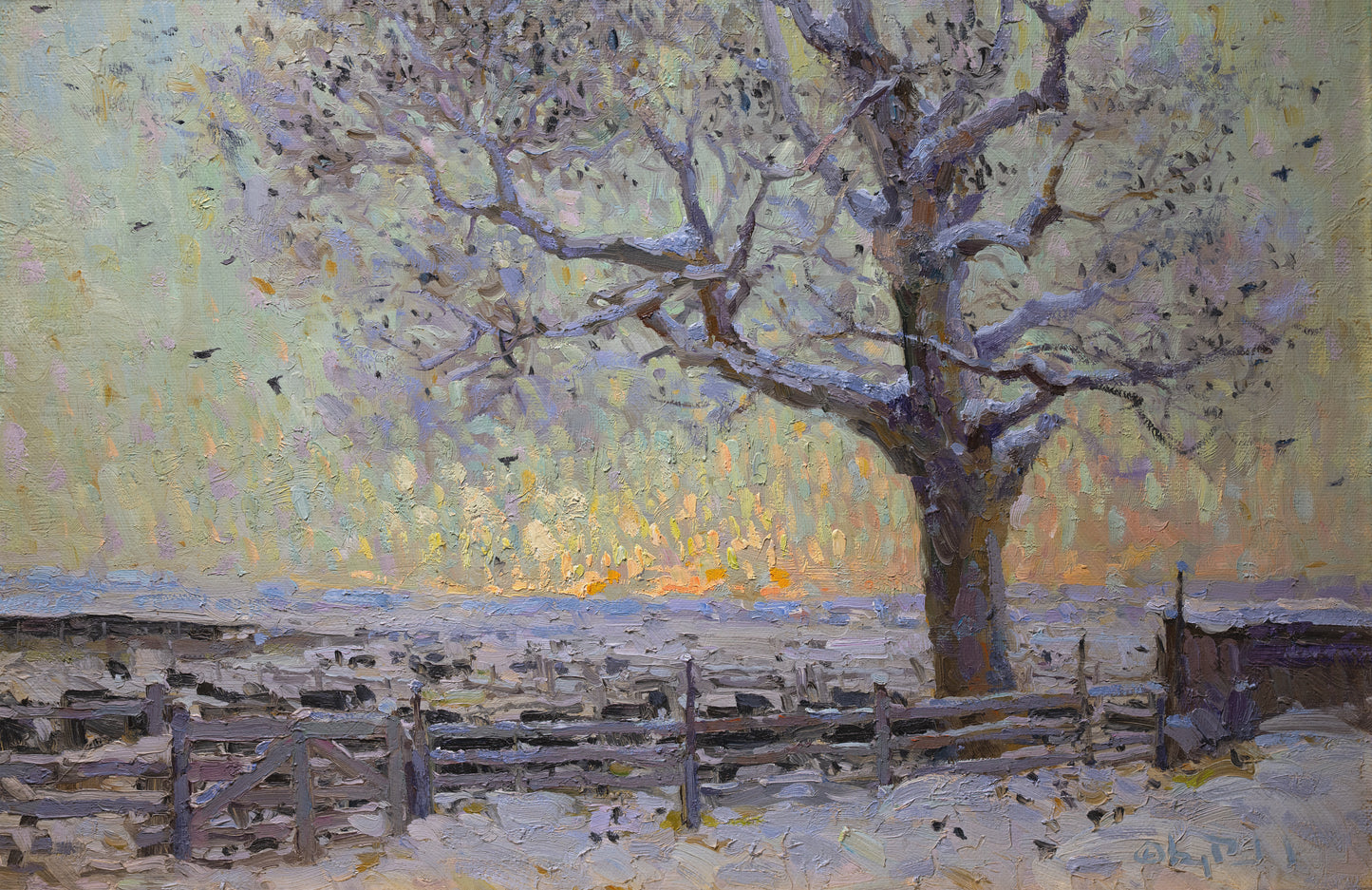 Gregory Packard "Morning Embers"