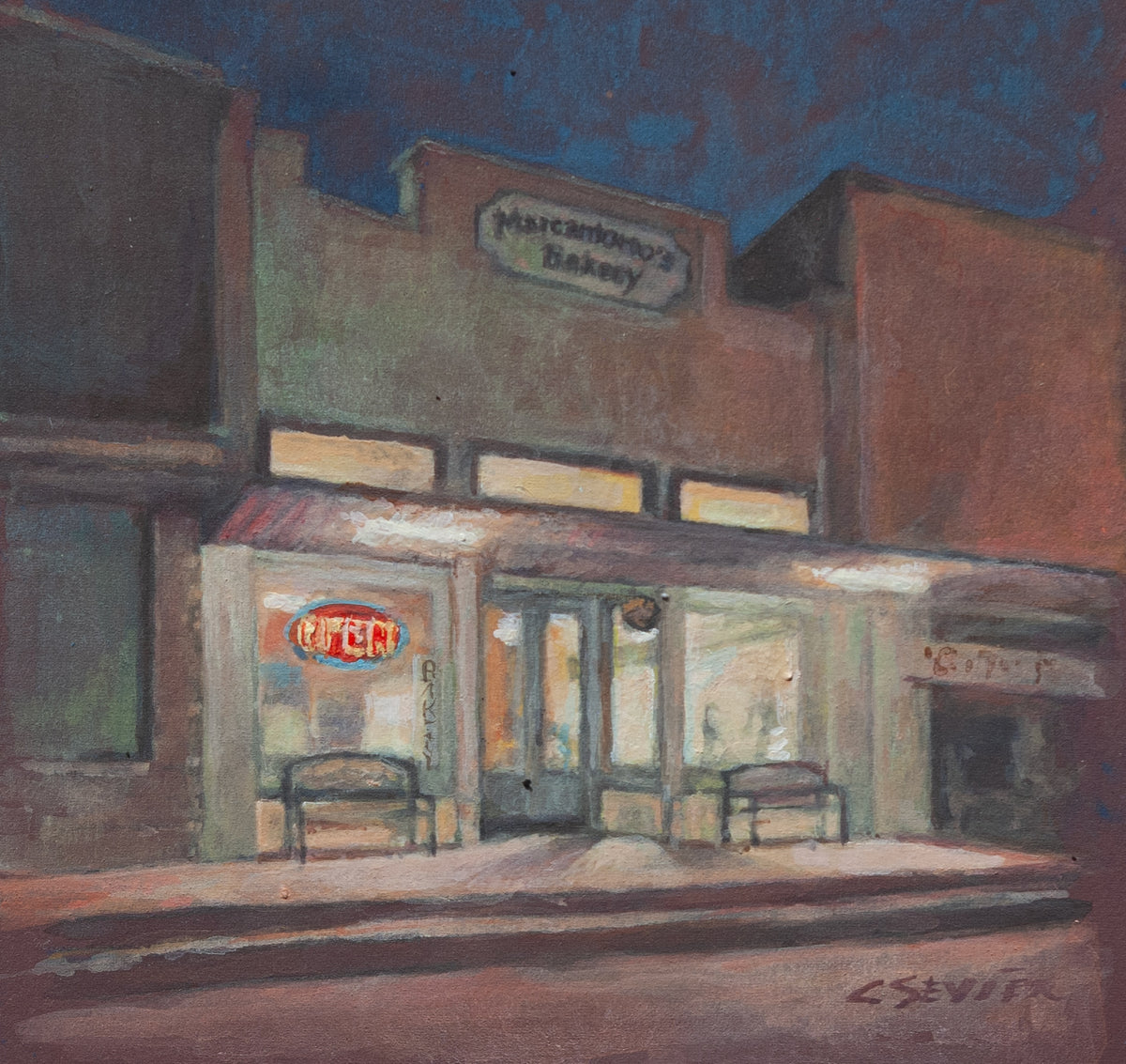 Chessney Sevier "Marcantonio’s Bakery, Lipan, Texas"