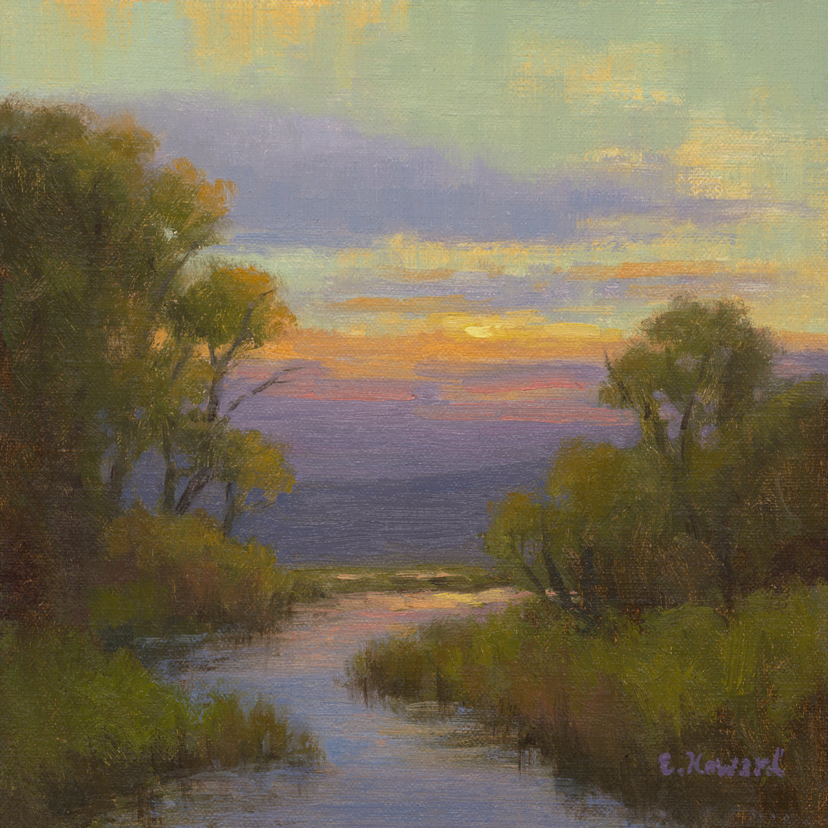 Ellen Howard "Where the Evening Lingers"