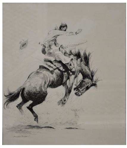 Bronc Buster #1 by Edward Borein