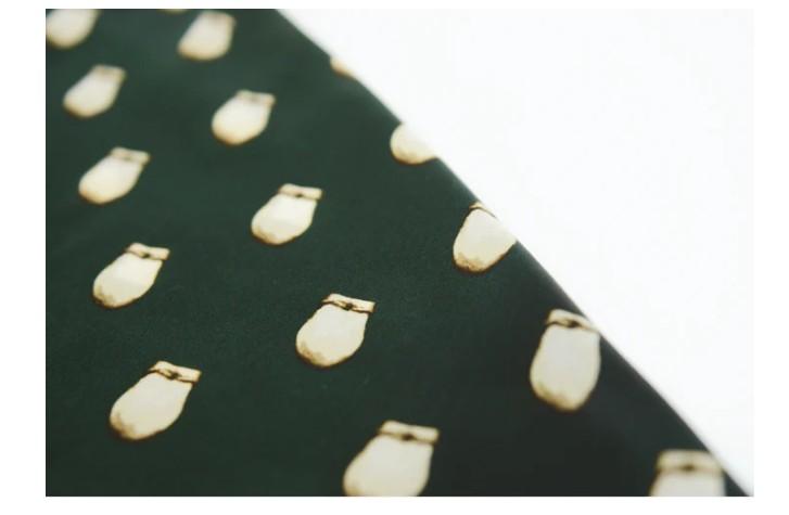 B. Yellowtail Elk Ivory Silk Scarf Green
