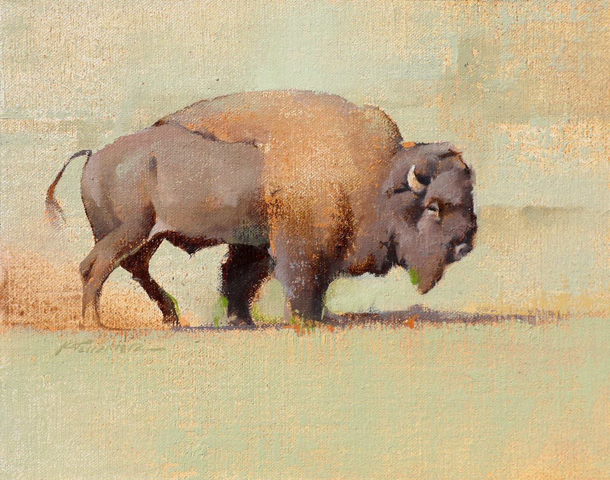 Kathryn Mapes Turner "Big Horn Bison"