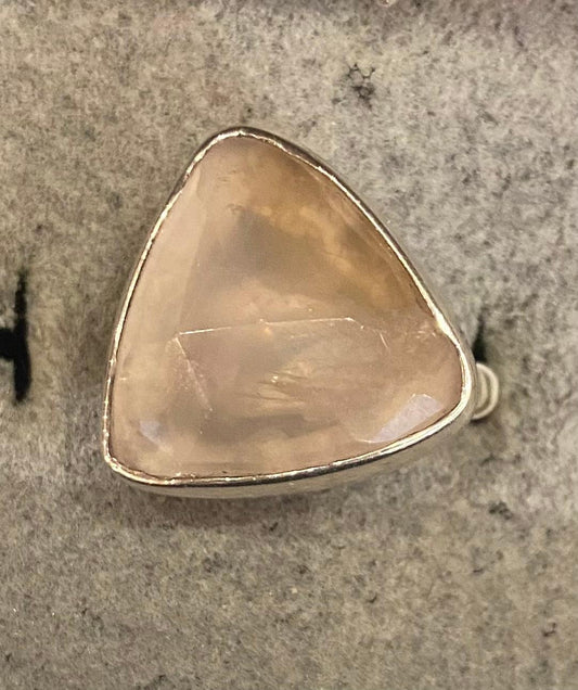 Rocky Mountain Jewelry Rose Quartz Adjustable Ring