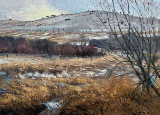 "Cattle on the Crest" by Jacqueline Jones