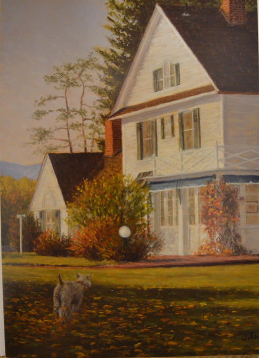 Paul Waldum Going Home Notecard