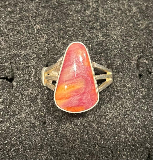 Spiny Oyster Silver Ring