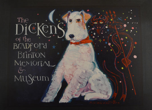 Dickens Card by Allan Mardon
