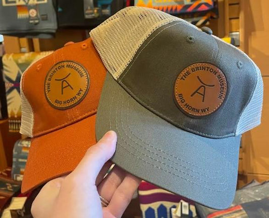 Canvas The Brinton Museum Hat with Leather Patch