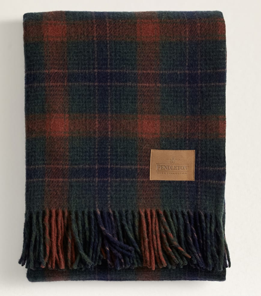 Pendleton Motor Robe Throw with Carrier Jacksonville Plaid