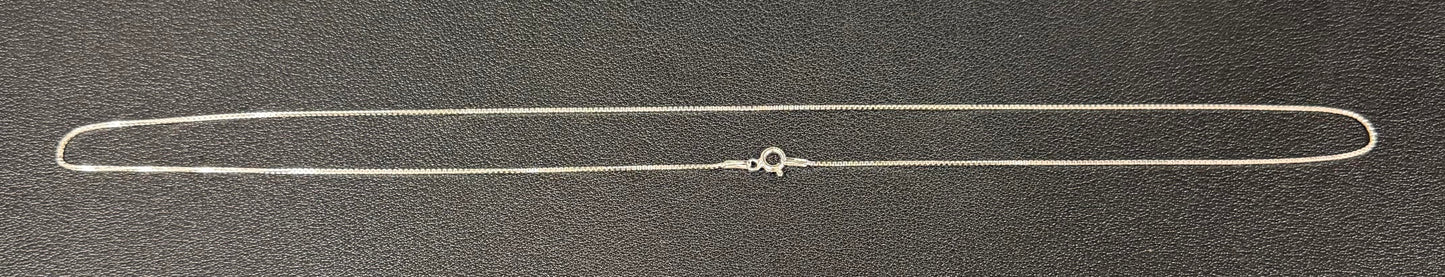 20 Inch Silver Necklace Chain
