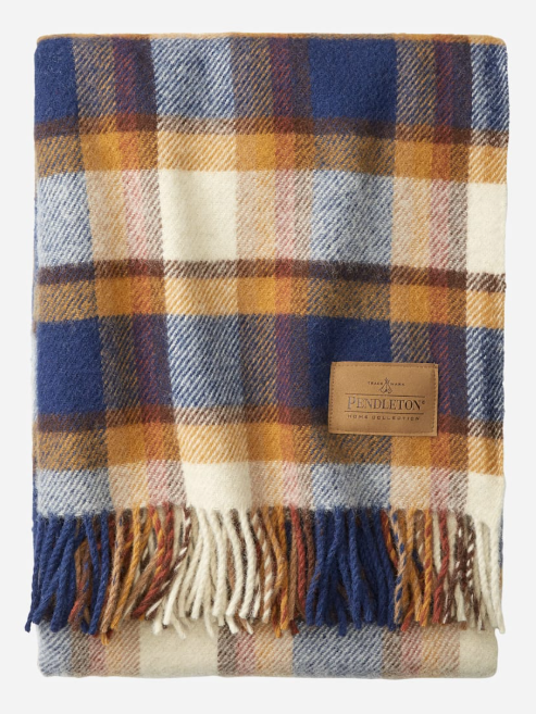 Pendleton Motor Robe Throw with Carrier Steens Mountains
