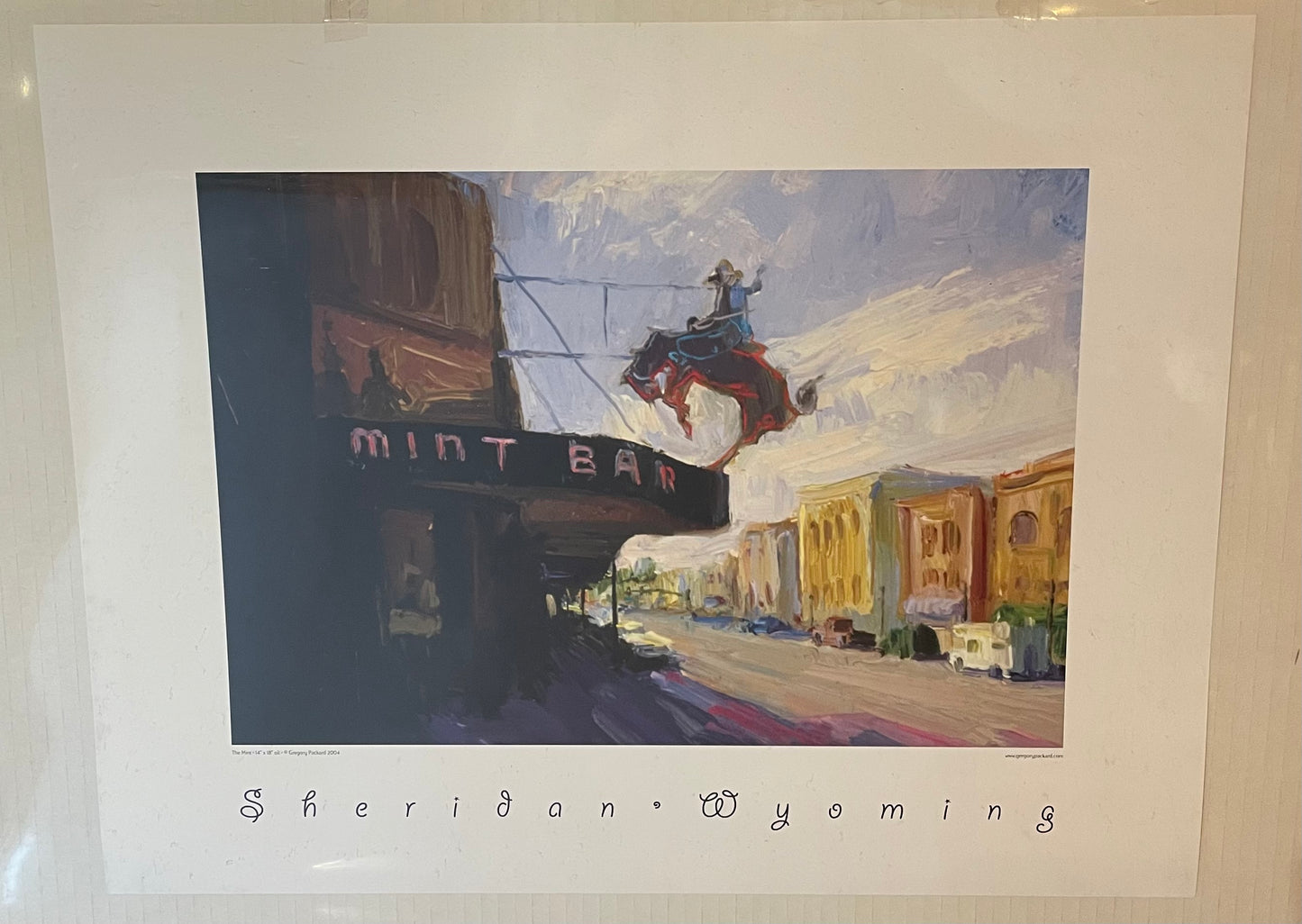 Gregory Packard ''The Mint'' Print