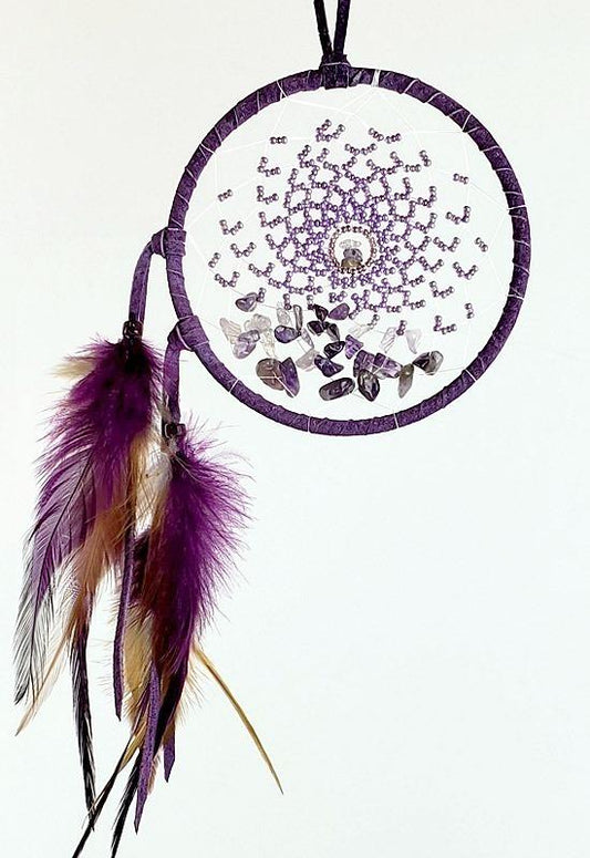 Dream Catcher Energy Flow Purple 4''