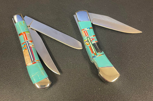 Medium Intricate Design Pocket Knife
