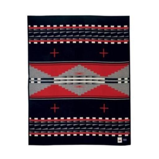 Pendleton Earth Blanket Robe - Black