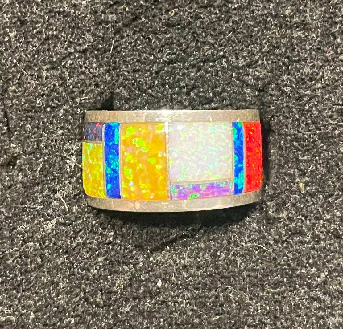 Opal Inlay Band