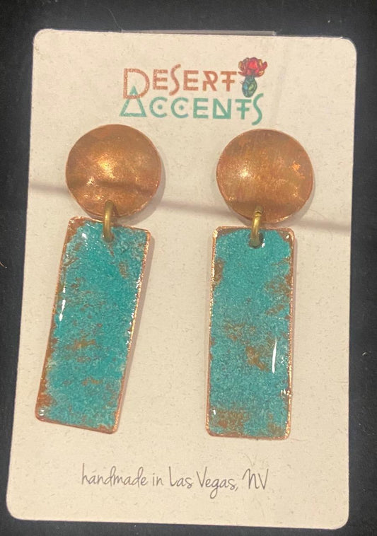 DES Copper Boho Dangle ER