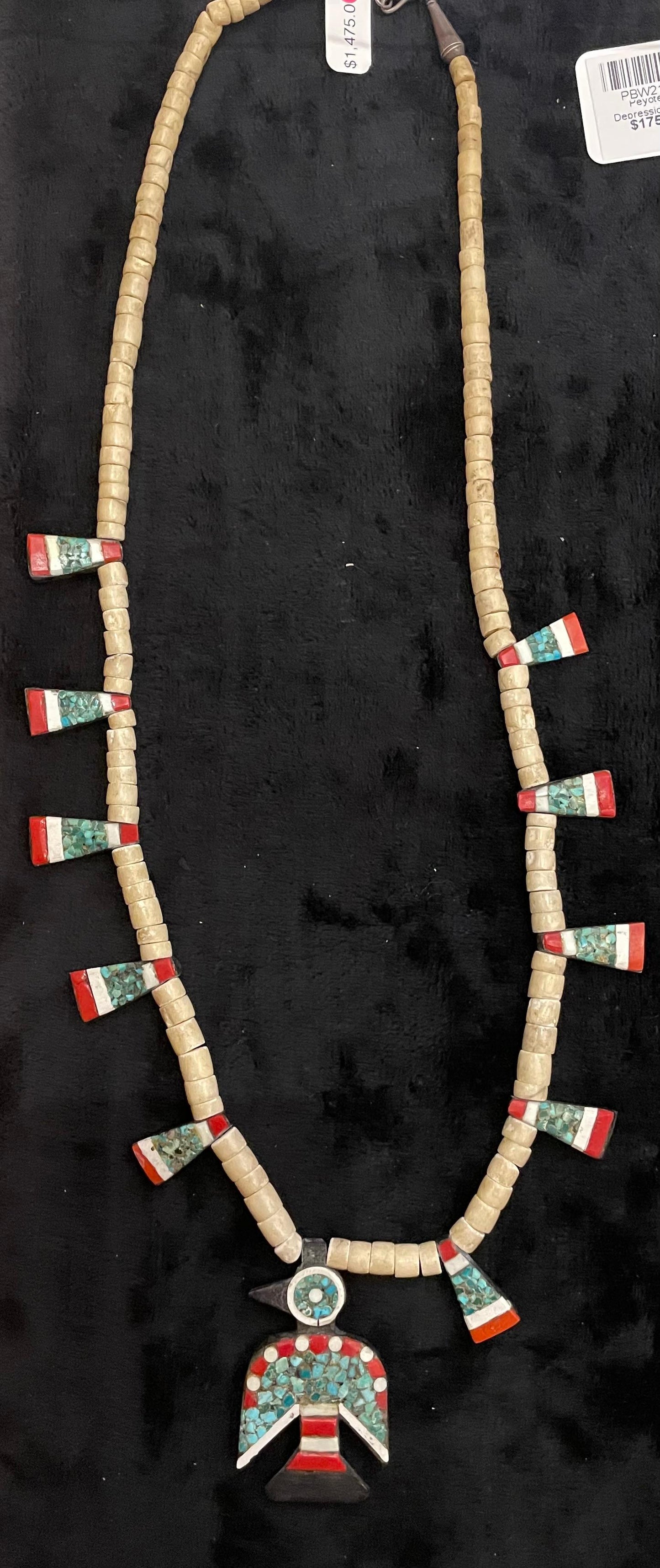 PB  Vintage Thunderbird Necklace