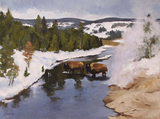 "Crossing the Firehole" Joanne Bornong