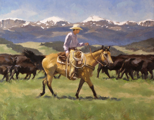 "Working the Crowd" Joanne Bornong