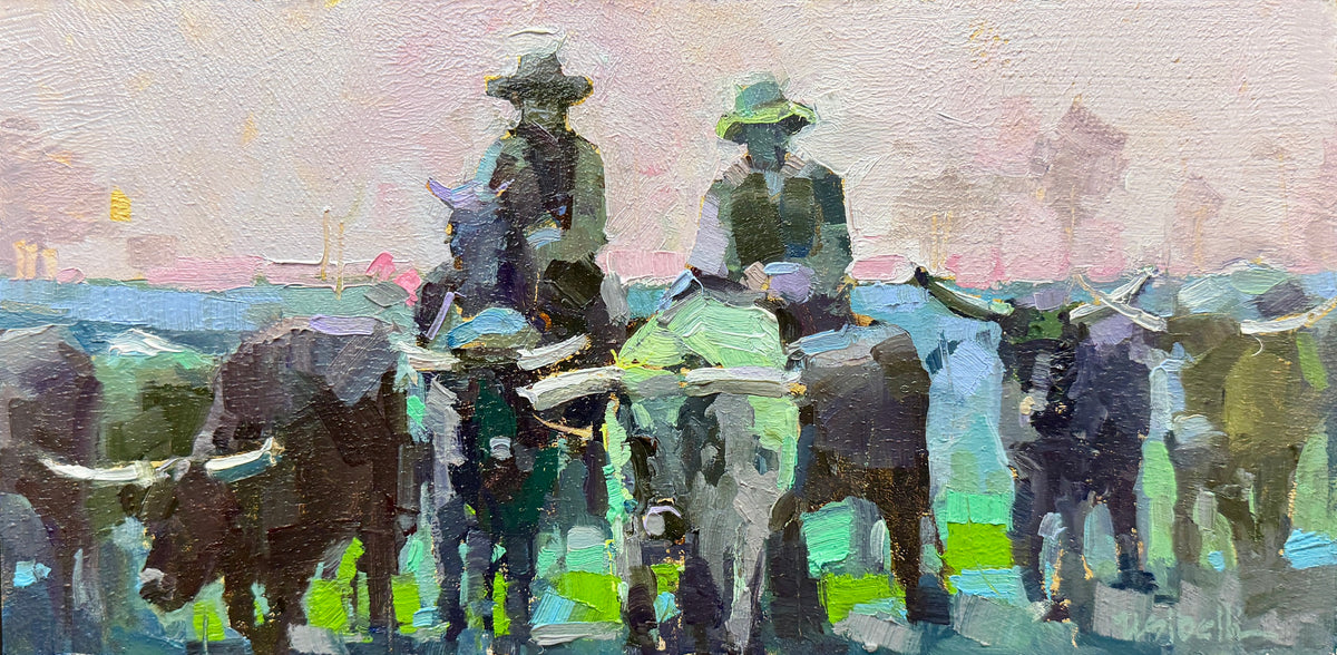 Michele Usibelli "Cattle Drive"