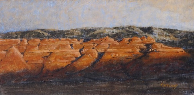Joel Ostlind "Warm Light on the Red Wall"