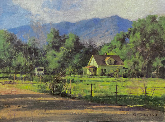 Don Demers "Settled In, Foot of the Bighorns"