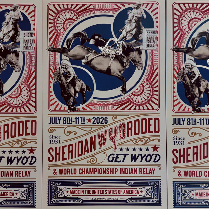 2026 Sheridan WYO Rodeo Poster