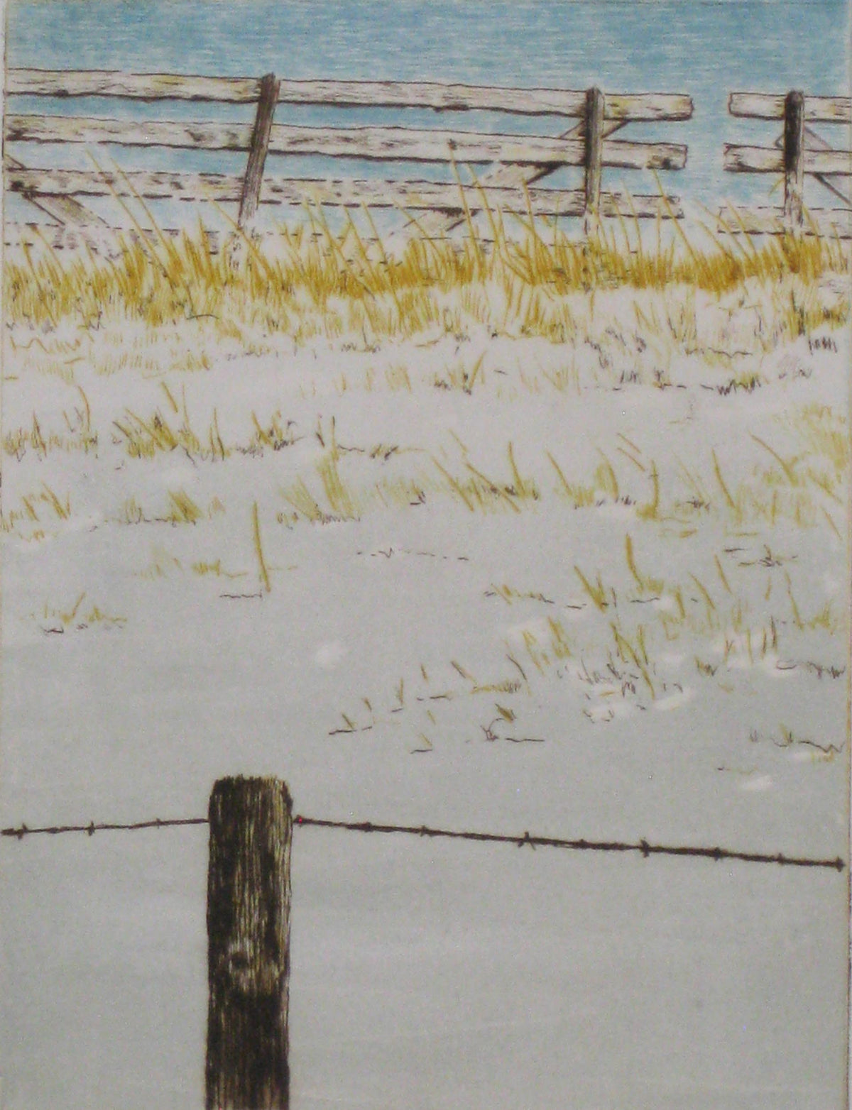Jim Jereb "Fence Line"