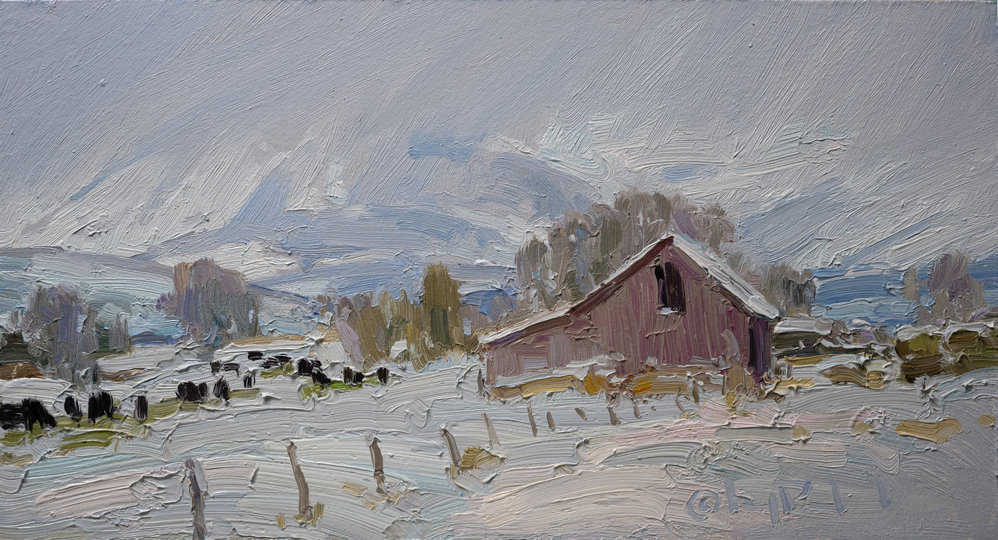 "Snow and Glow" by Gregory Packard