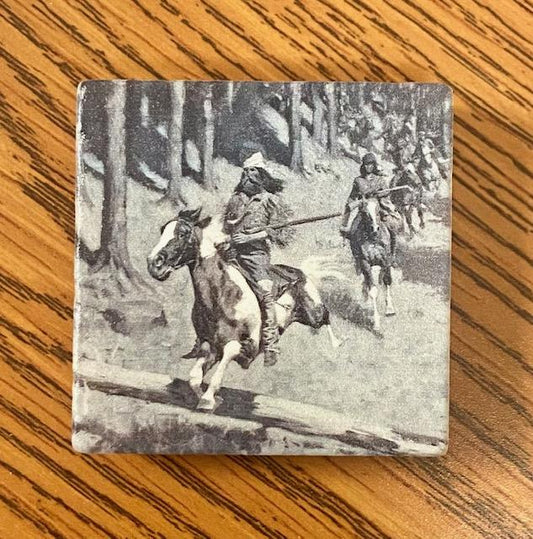 Trappers Going to the Pierre's Hole Fight Magnet