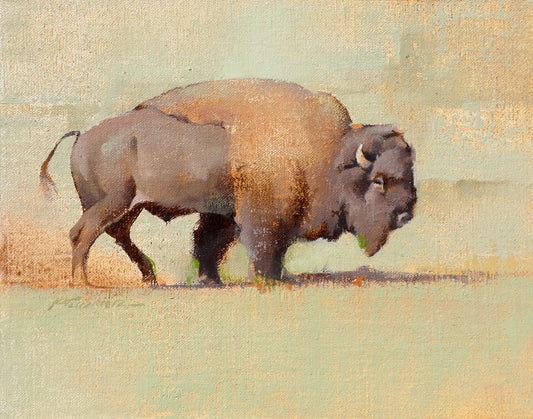 Kathryn Mapes Turner "Big Horn Bison"